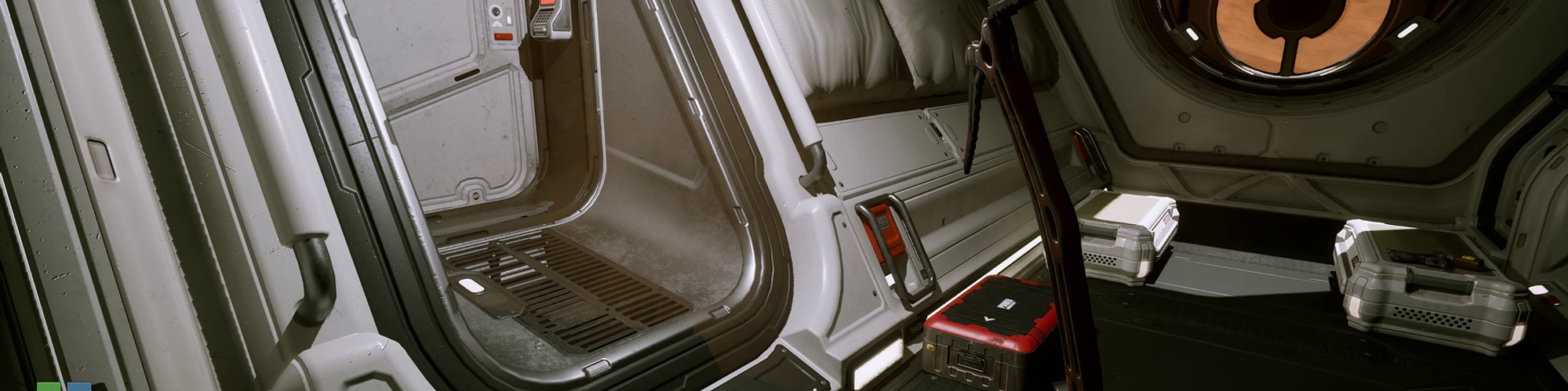 Interior of the spacecraft in Proxima Divide